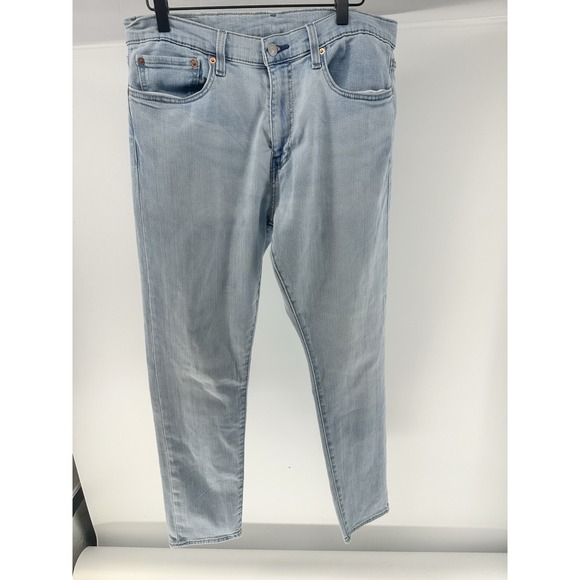 Levi's 512 Slim Taper Jeans – Light Wash, Size W34 L30. Classic Levi's Strauss - Picture 1 of 10